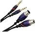 Monster Cable M DJ-CFX-1M Monster DJ Cables 1 meter pair XLR Female to TRS