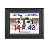 Dodgers/Indians - Jackie Robinson & Larry Doby Making History Upper Deck MLB Legendary Jersey Numbers Collection