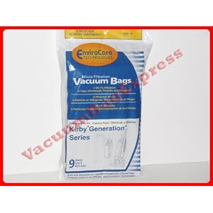 36 KIRBY GENERATION VACUUM BAGS by VACUUM EXPRESS