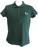 Women's Miami Hurricanes Remarkable-Polo Dark Pine