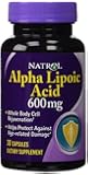 Natrol - Alpha Lipoic Acid, 600 mg, 30 capsules