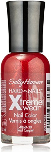 Sally Hansen Hard as Nails Xtreme Wear, Red Carpet [30], 0.4 oz