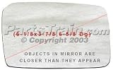 MIRROR GLASS honda CIVIC WAGON 86-87 ACCORD 86-89 view rh