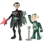 Teen Titans - 3.5" Poseable Gizmo and Red X Robin Action Figures (2005 Bandai)