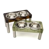 WETNoz Metro Duo High Elevated Pet Bowl