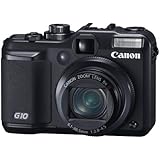 Canon Powershot G10 14.7MP Digital Camera with 5x Wide Angle Optical Image Stabilized Zoom