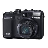 Canon Powershot G10 14.7MP Digital Camera with 5x Wide Angle Optical Image Stabilized Zoom
