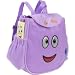 Dora the Explorer Mr. Face Backpack Plush Purple