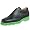 Black Techno/Green Sole