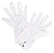White or Black Costume Gloves - Black