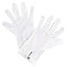 White or Black Costume Gloves - Black