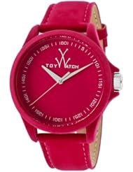 ToyWatch Womens PE03PS Sartorial Only Time Pink Velvet Watch