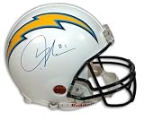LaDainian Tomlinson Autographed/Hand Signed San Diego Chargers White Full Size Authentic Proline NFL