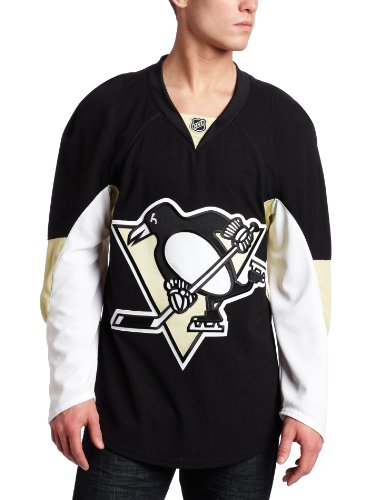 NHL Men's Pittsburgh Penguins Authentic Jersey - 7231A513Ahjppe (Black, 46)