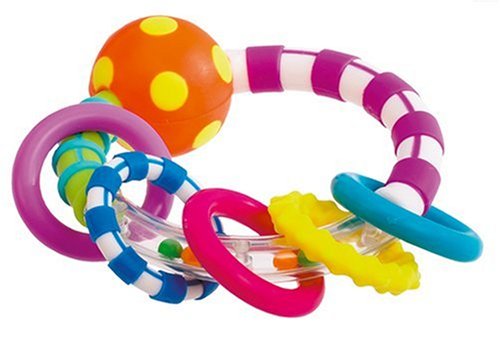 Childrens Toyshop   : Sassy - Circle Rattle Clarified Colours