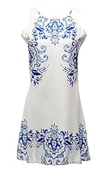 Sexy Short Polyester Sleeveless Floral Print Club Dress/Party Dress/Mini Dress 
