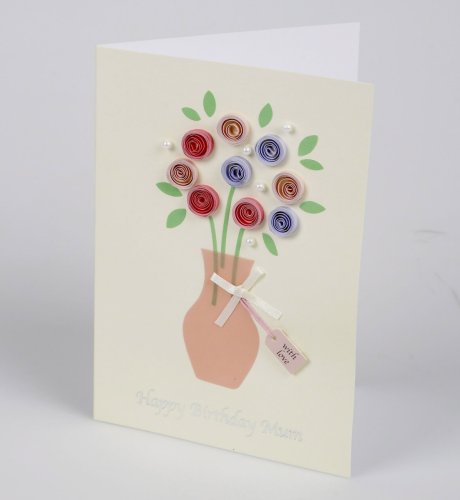 Rose Birthday Card
