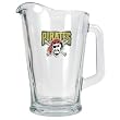 Pittsburgh Pirates 60oz Glass Pitcher - Primary Logo MLB Baseball