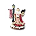 University Of Oklahoma Norman Ou Sooners - Holiday Christmas Winter Statue Decoration - Fight Song / Carol Singing Santa
