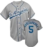 Nomar Garciaparra Los Angeles Dodgers Road Grey Youth MLB Replica Jersey