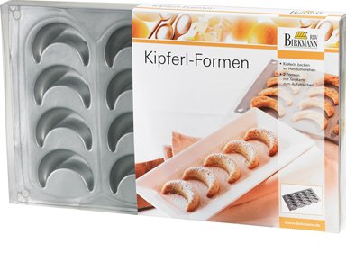 Birkmann Kipferl-Form zwei Plätzchenformen aus 