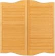 Louvered Cafe Doors 2/8 [CAPITOL CITY LUMBER]