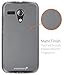 Fosmon DURA-FROST Series Flexible TPU Case for Motorola Moto G (1st Generation Only) / Motorola DVX (Clear)