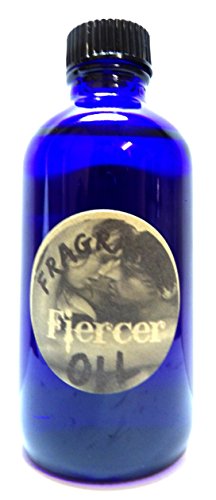 FIERCER - Fierce (Type) 4oz Blue Glass Bottle of our Version of Abercrombie & Fitch's Fierce Scent 4 Oz Glass Bottle of Premium Grade A Fragrance Oil, Skin Safe Oil, Use in Candles, Soap, Lotions, Etc