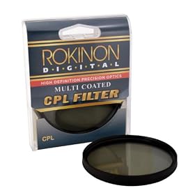 Rokinon 52MM Multi-Coated Circular Polarizer Filter (CPL) CPL52