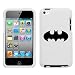 Search : APPLE IPOD TOUCH ITOUCH 4 4TH BLACK BATMAN SYMBOL ON A WHITE HARD CASE COVER