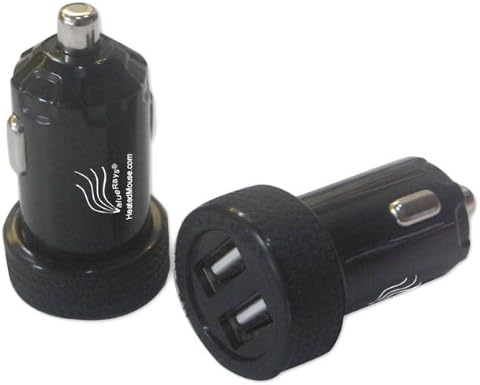 ValueRays® USB Car Charger, USB Dual Port Charger, USB Adapter Charger, USB Adapter, USB Charger
