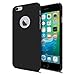 Centra Snap Case for Apple iPhone 6/6s [1.2mm Slim Fit] [Lightweight] [Durable]- Retail Packaging - Black