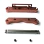 7075 T6 Rear Lower Suspension Mount w/Pin: SHO