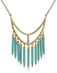 Lucky Brand Spikey Openwork Choker Necklace, 20"