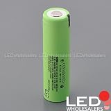 Panasonic CGR18650D Rechargeable 3.7 Volt Li-ion 18650 Battery 2400 maH, 3008