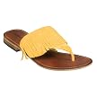Women's Xhilaration&reg; Taryn Fringe Sandal - Yellow