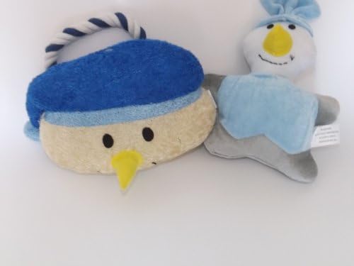 Holiday or Birthday for All Dogs- Snowman Door Knob Holder with Dog Plush Rag Doll