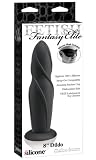 Produkt-Bild: Fetish Fantasy Elite Silicone - Dildo 8" - schwarz - ca. 20 cm lang - ca. 5 cm