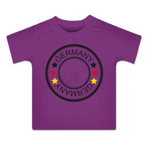 EM Logo Deutschland Trikot Fan Baby T-Shirt by Shirtcity
