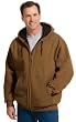 CornerStone; - Heavyweight Full-Zip Hooded Sweatshirt with Thermal Lining.