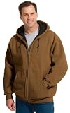 Cornerstone Heavyweight Full Zip Hooded Sweatshirt With Thermal Lining (CS620)