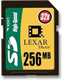 Lexar - Flash memory card - 256 MB - 32x - SD