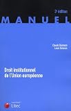 Revue Litec  / Droit institutionnel de l'Union européenne