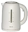 Krups FLF2-J1 Electric Kettle, White and Stainless Steel