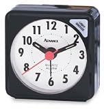 Geneva Clock Co 3076AT Advance Quartz Analog Travel Alarm