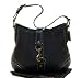 AUTHENTIC COACH HAMPTONS LEATHER PERFORATED HOBO 11362 (Chocolate Brown)