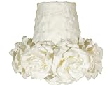 Small Floral White Lamp Shade