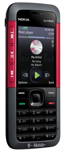 Nokia 5310 XpressMusic Phone, Red (T-Mobile)