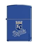 Zippo Lighter MLB Kansas City Royals Blue Navy