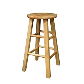 24" Bar Stool- Natural(Set of 2) by Winsome